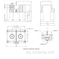 Contactor DC de alto voltaje 1500V 250A NDZ3AT-25010H